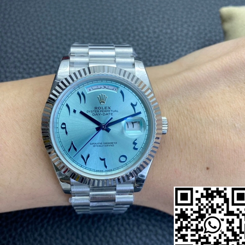 Ice BP Middle Day Rolex Factory Date Customization Dial East Blue 0105
